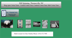 Desktop Screenshot of hillspinning.com